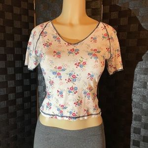 Tommy Hilfiger Floral Short Sleeve Blouse